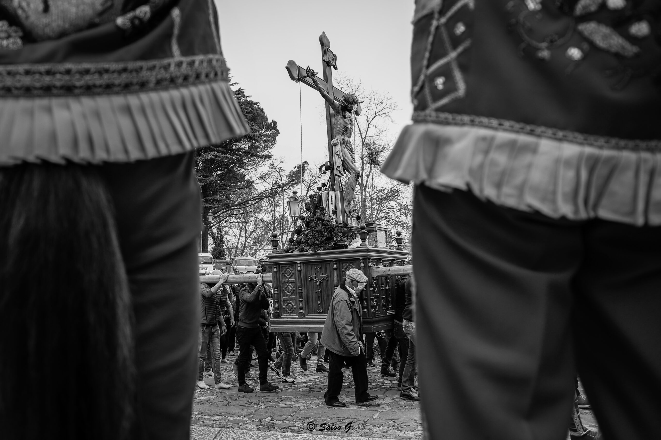 Passione di Cristo San Fratello Bianeconero