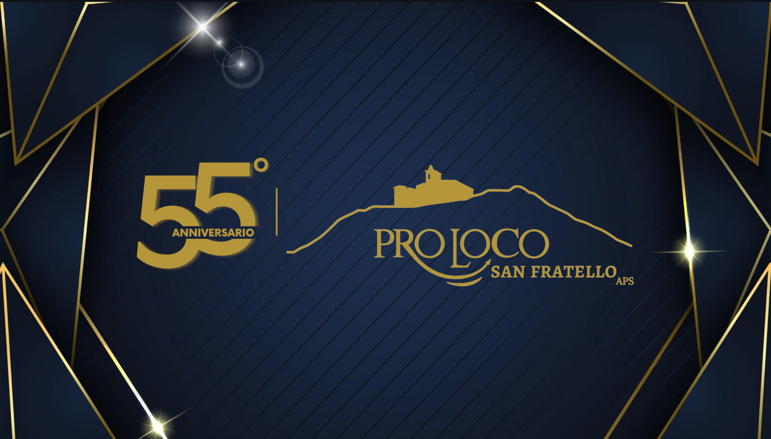 Sfondo blu e dorato biglietto da visitia