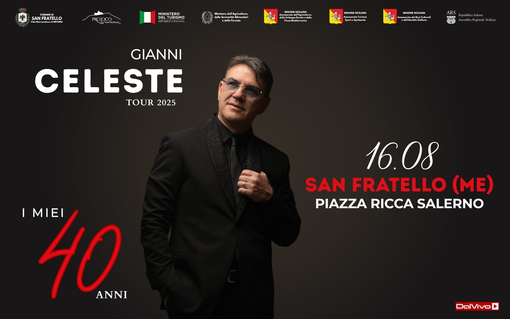 Gianni Celeste – Tour 2025