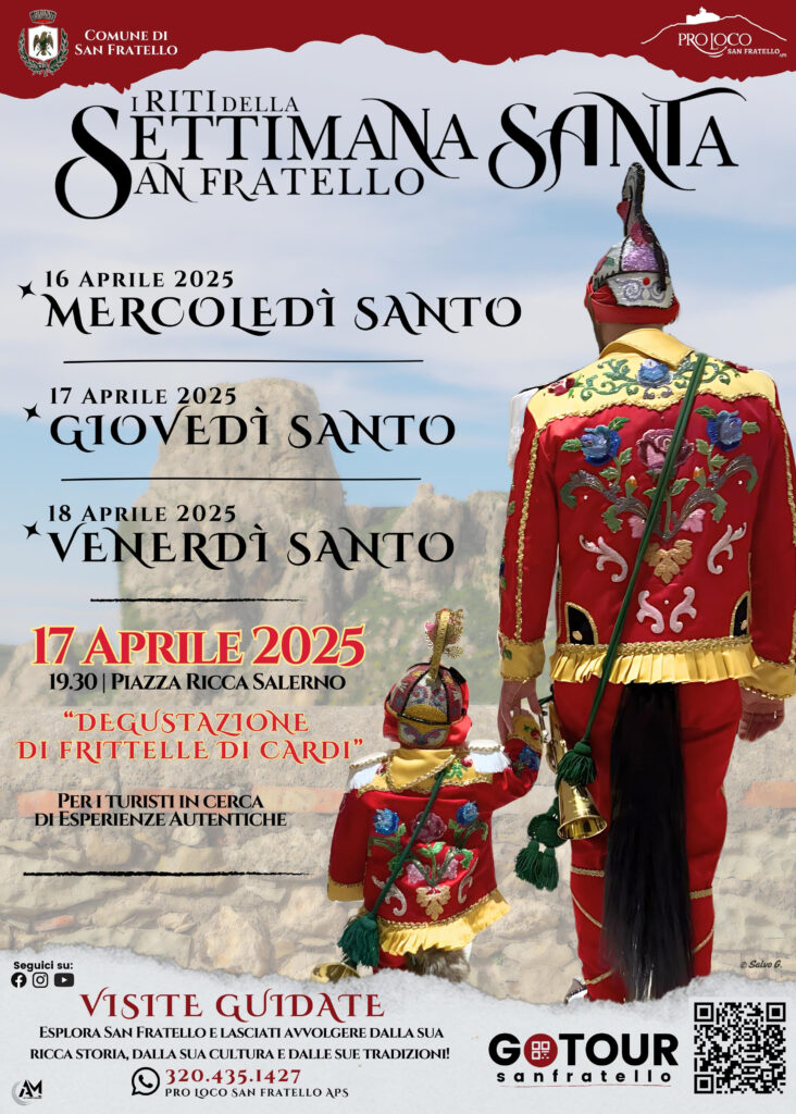 I Riti della Settimana Santa a San Fratello – 2025