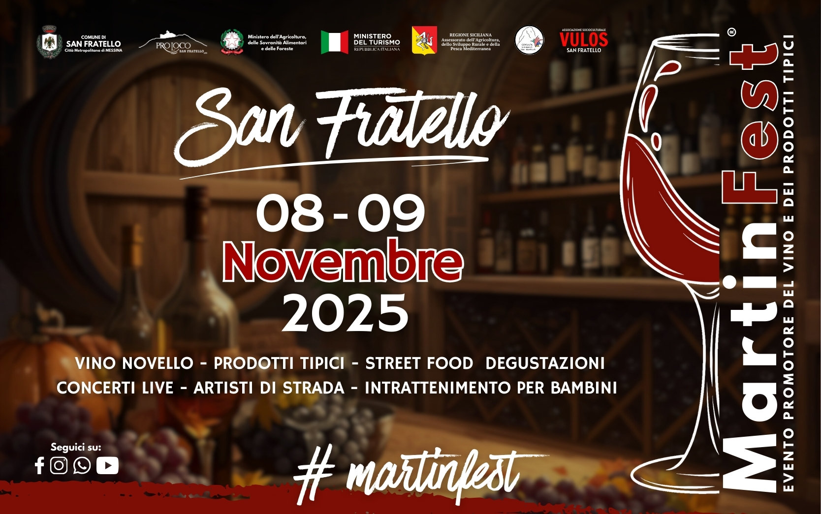 Martin Fest – Evento promotore del Vino e dei Prodotti Tipici