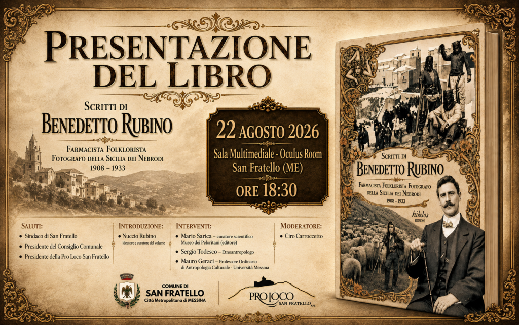 Presentazione del Libro “Scritti di Benedetto Rubino”