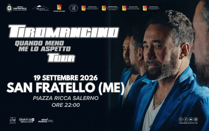 Tiromancino – Quando Meno Me Lo Aspetto Tour 2026